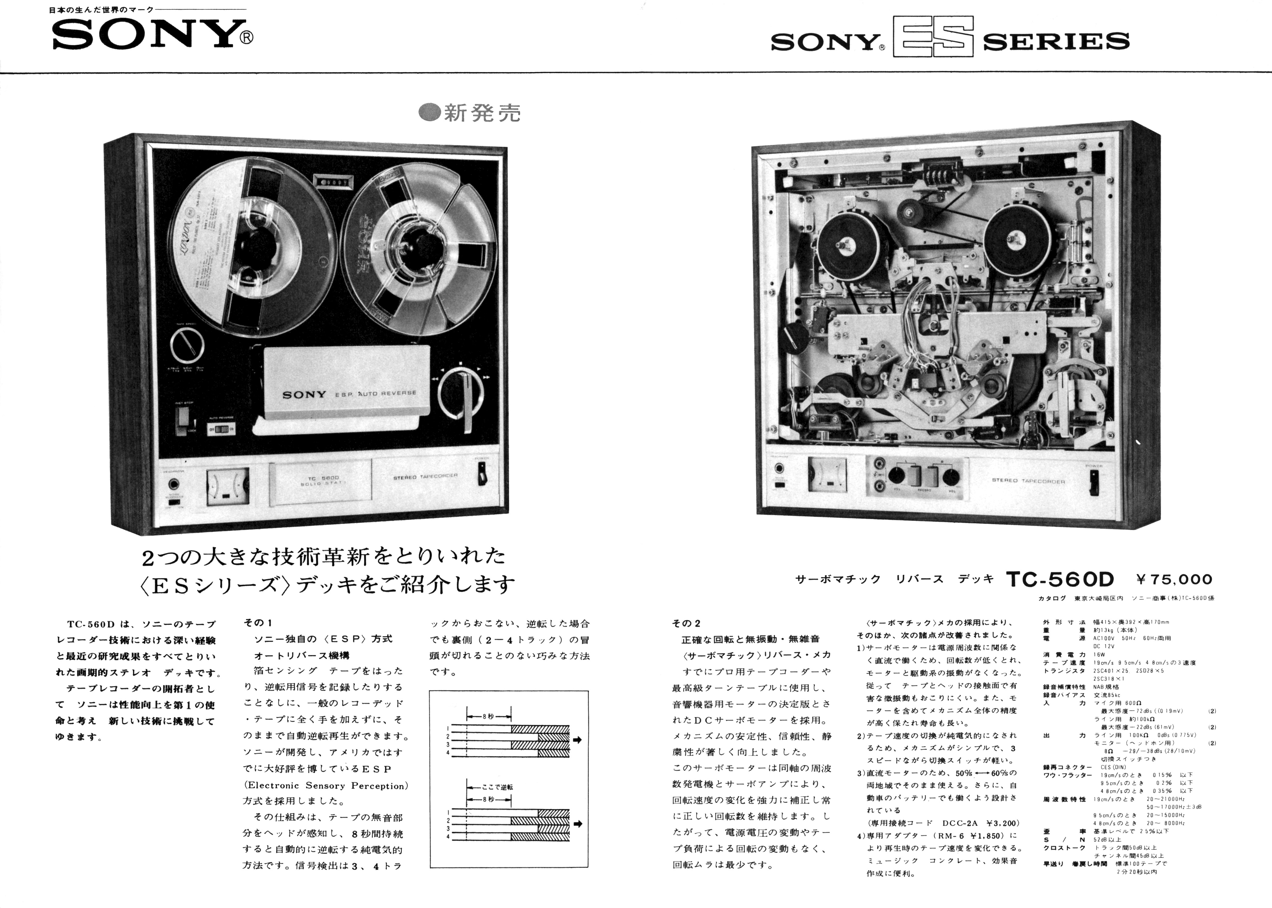 SONY TC-250A オープンリールデッキ レア メタルリール まとめ